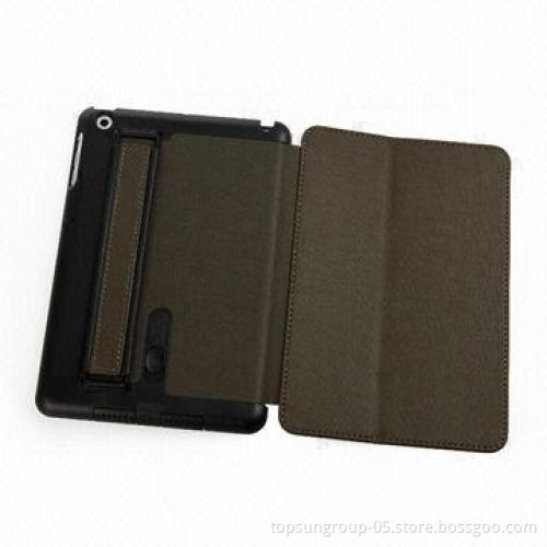 Multifunction Leather Mobile Phone Cover for iPad Mini with Anti-slip Grip